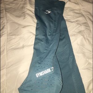 TRADE!! Sea Blue Gymshark Knit leggings